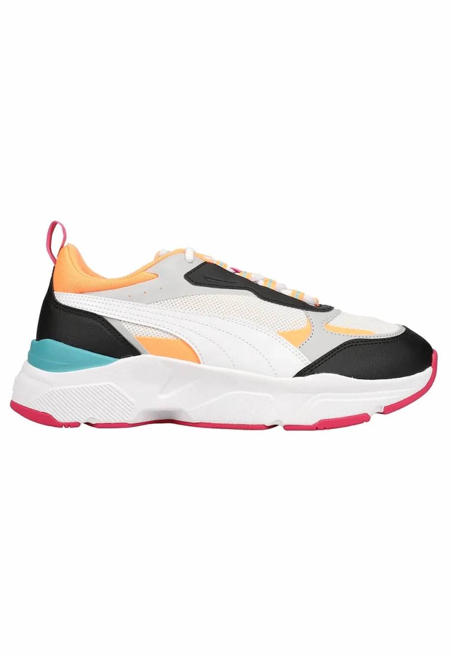 NEW PUMA women's cassia sneaker in nimbus cloud/ white-porcelain